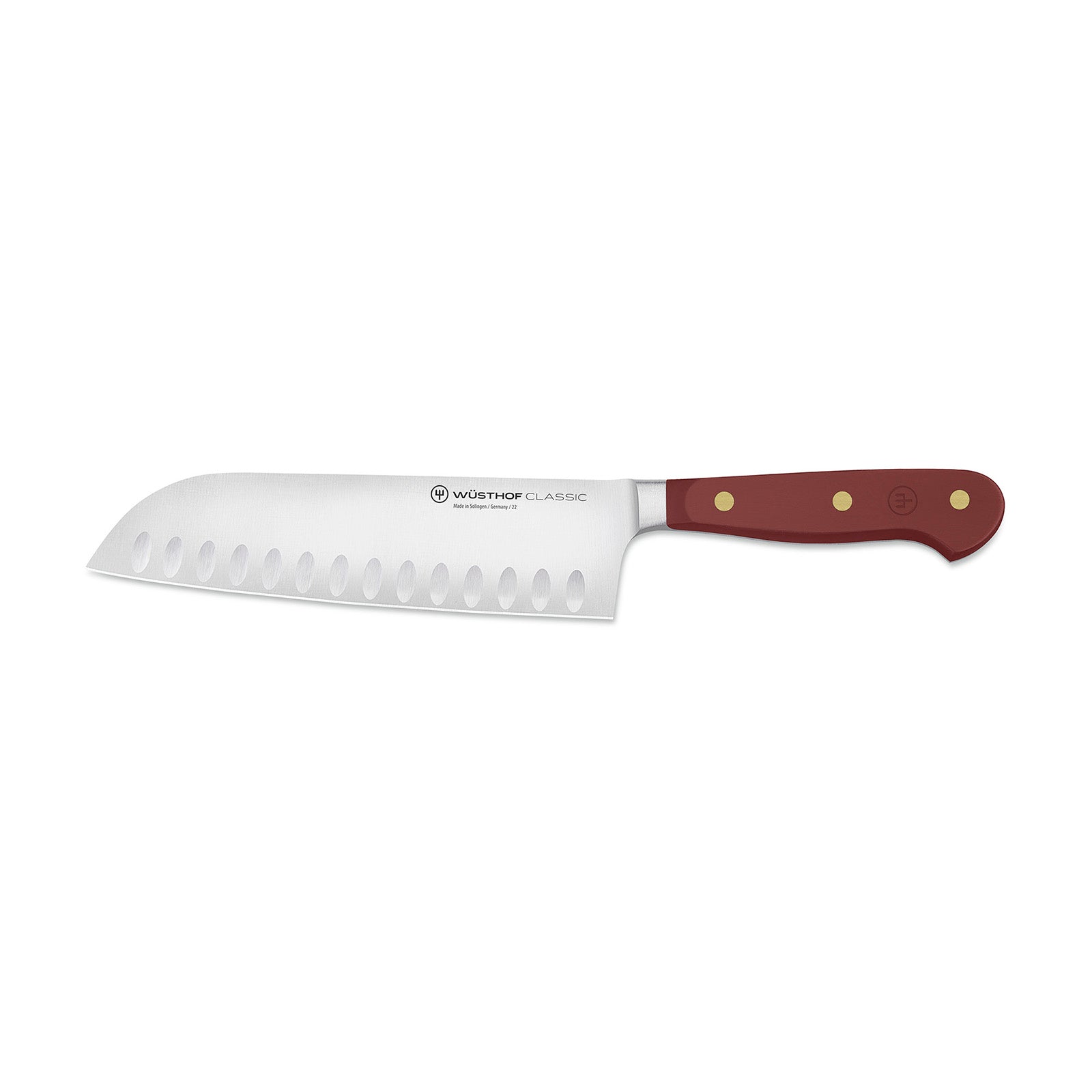 Wusthof Classic 7-Inch Santoku Knife, Tasty Sumac