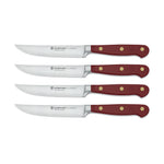 Wusthof Classic 4 Piece Steak Knife Set, Tasty Sumac
