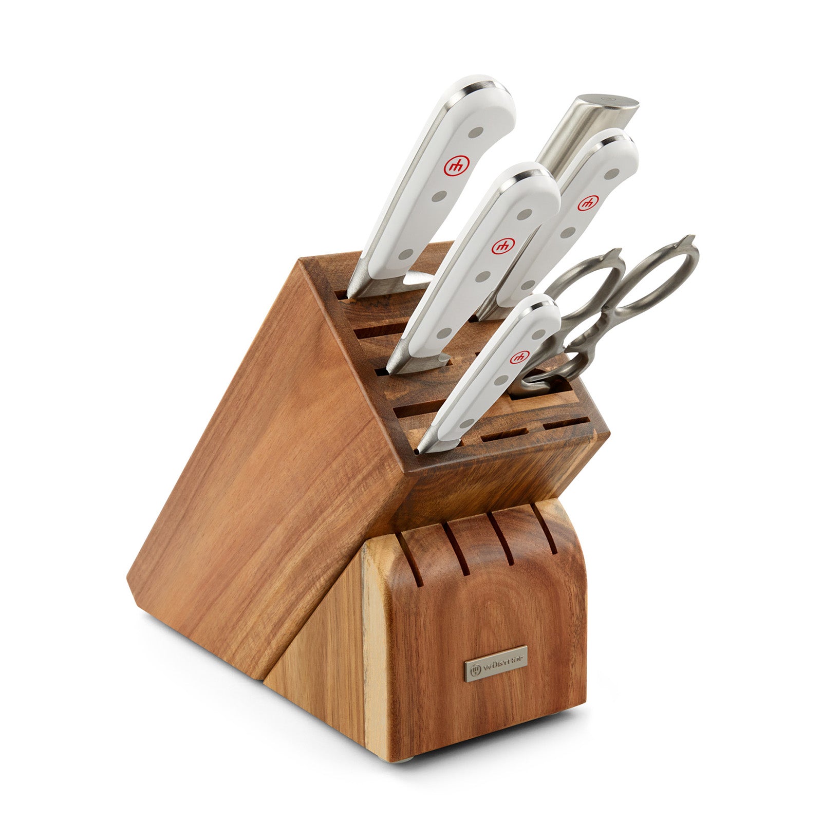 Wusthof Classic White Seven Piece Knife Block Set