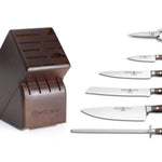 Wusthof Ikon Blackwood Seven Piece Knife Block Set