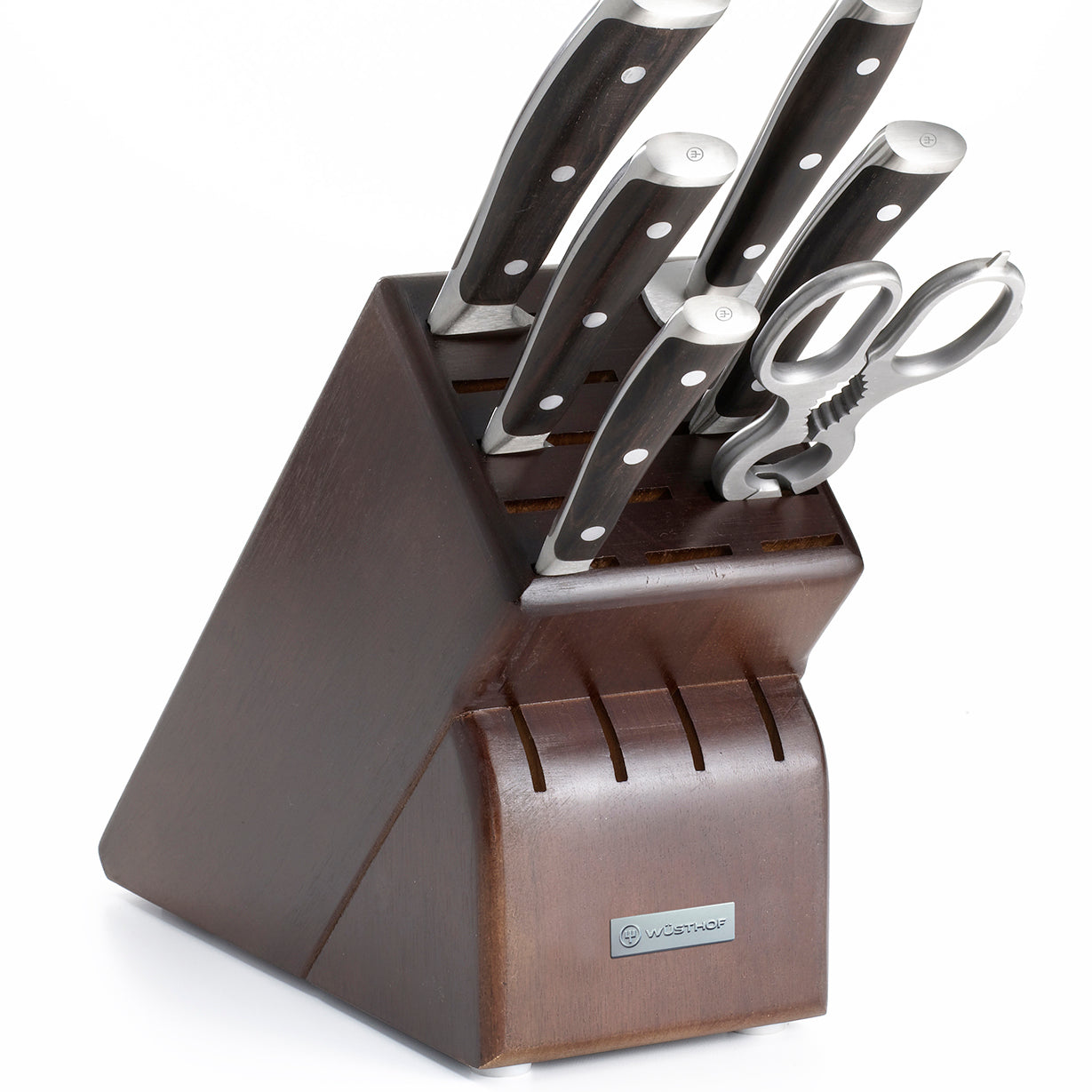 Wusthof Ikon Blackwood Seven Piece Knife Block Set