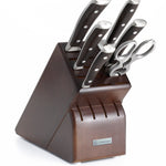 Wusthof Ikon Blackwood Seven Piece Knife Block Set