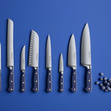 Wusthof Classic 8 Piece Knife Block Set, Wild Blueberry