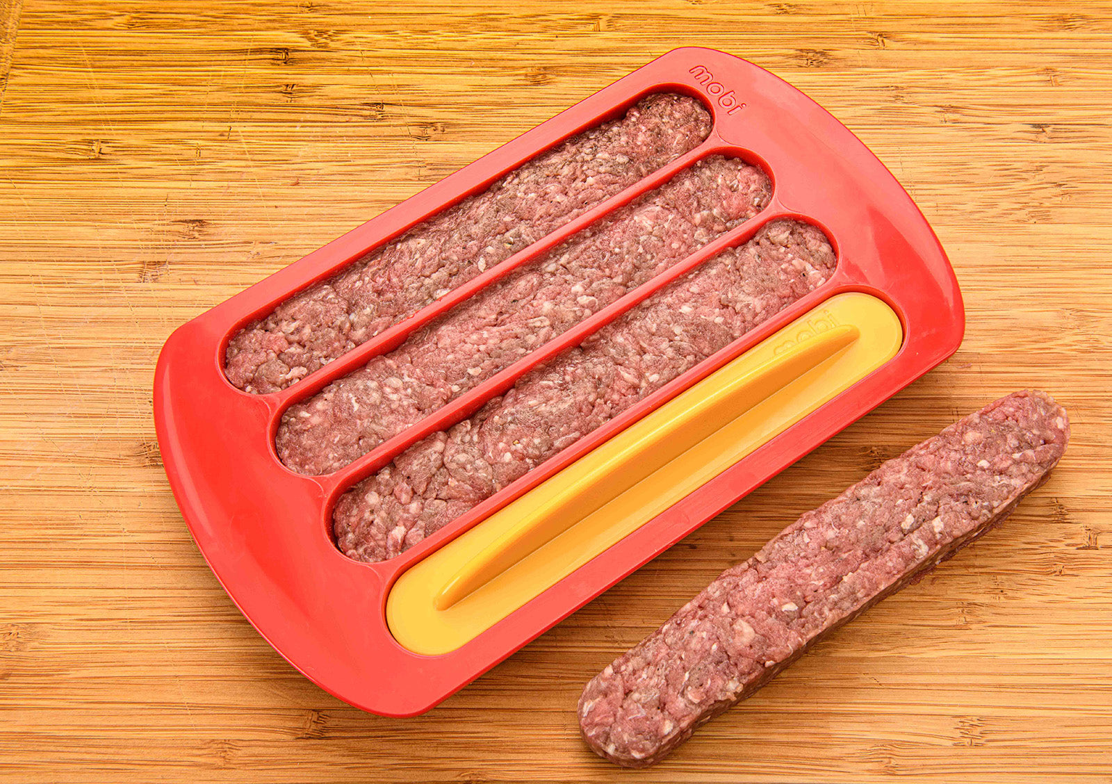 Mobi Hot Dog Shaped Hamburger Mold