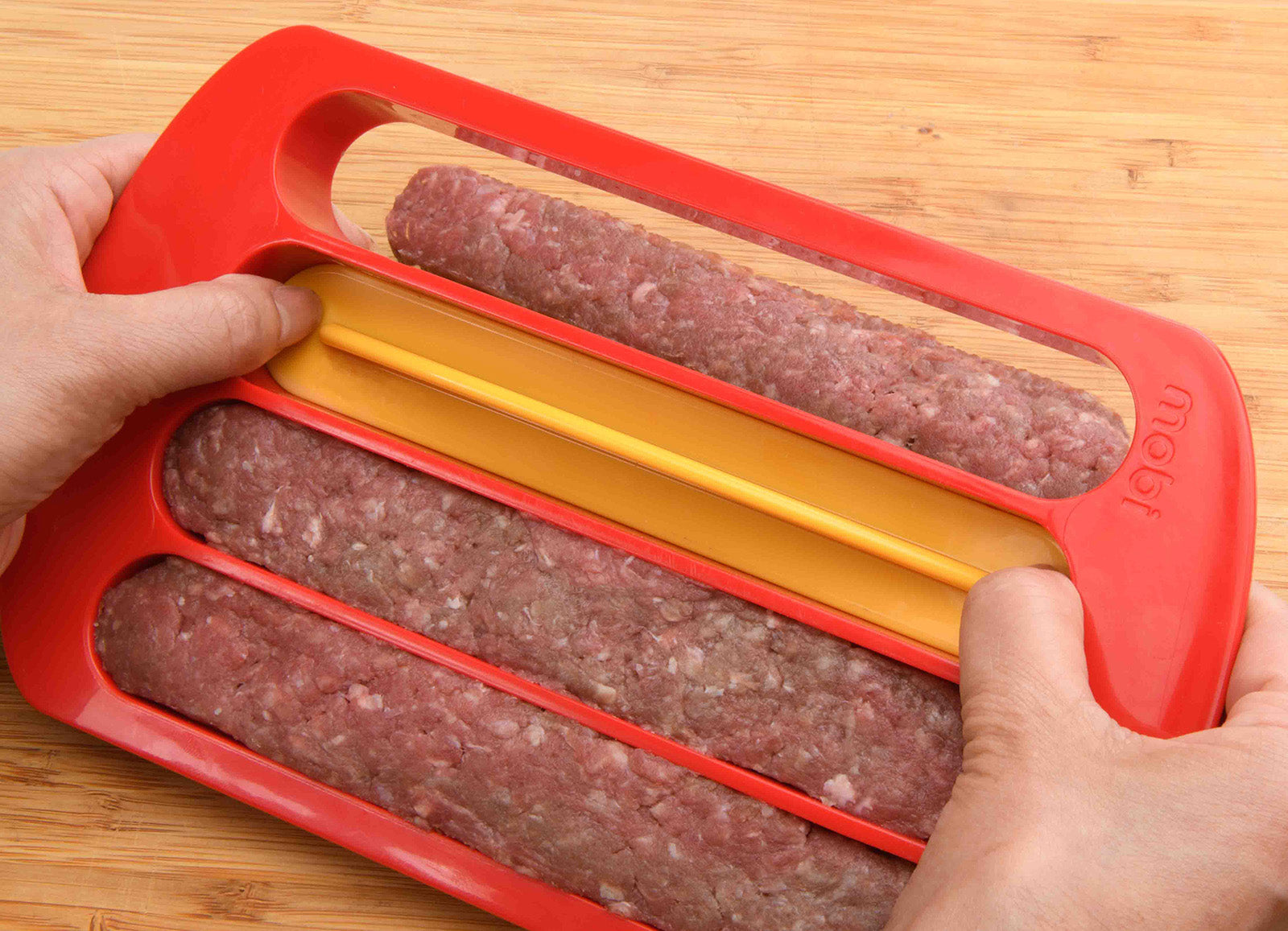 Mobi Hot Dog Shaped Hamburger Mold