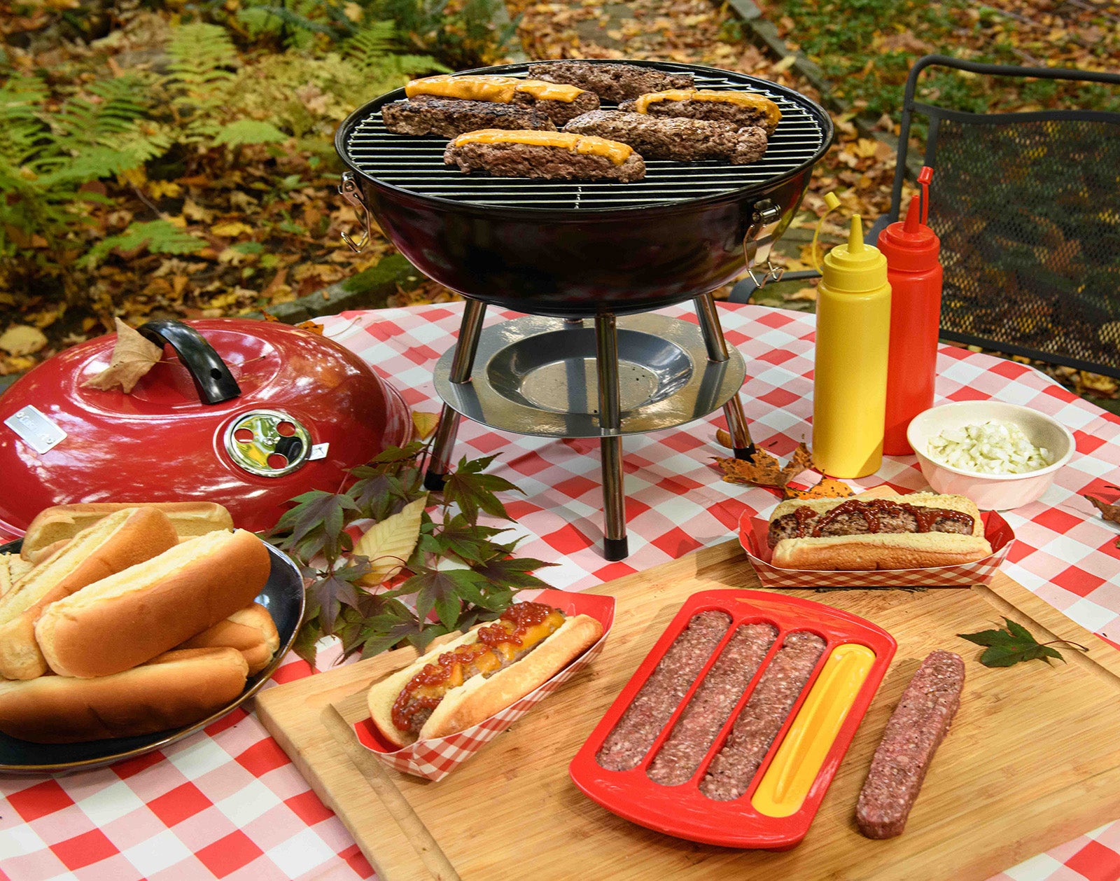 Mobi Hot Dog Shaped Hamburger Mold