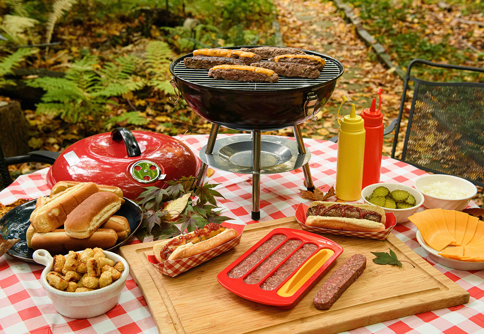 Mobi Hot Dog Shaped Hamburger Mold