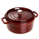 Staub 2.75-qt Round Cocotte, Grenadine