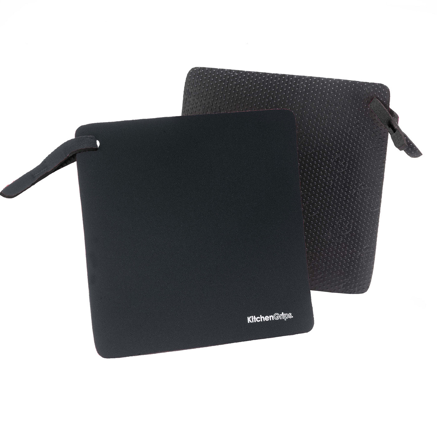 Kitchen Grips Pot Grabber & Trivet, 2 Piece Set, Black