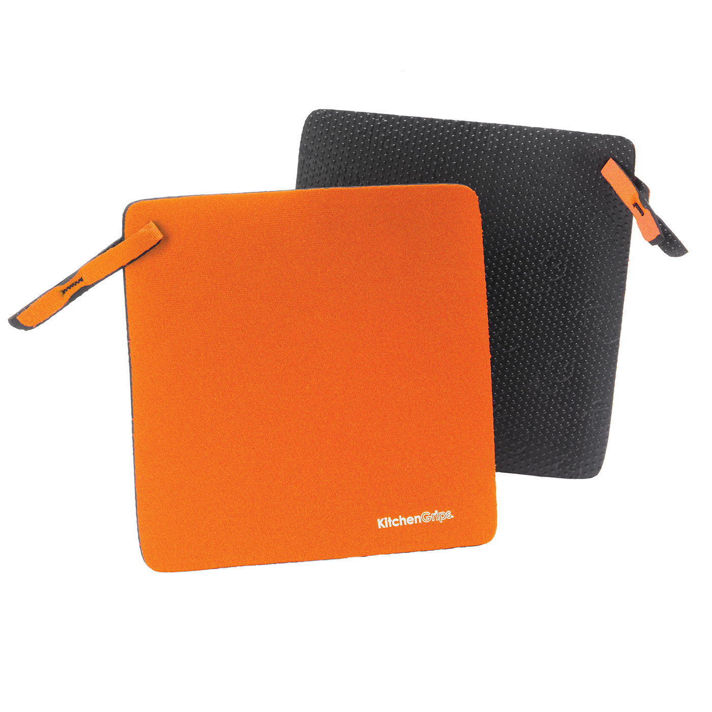 Kitchen Grips Pot Grabber & Trivet, 2 Piece Set, Orange