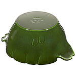 Staub Cast Iron 3-qt Artichoke Cocotte, Basil