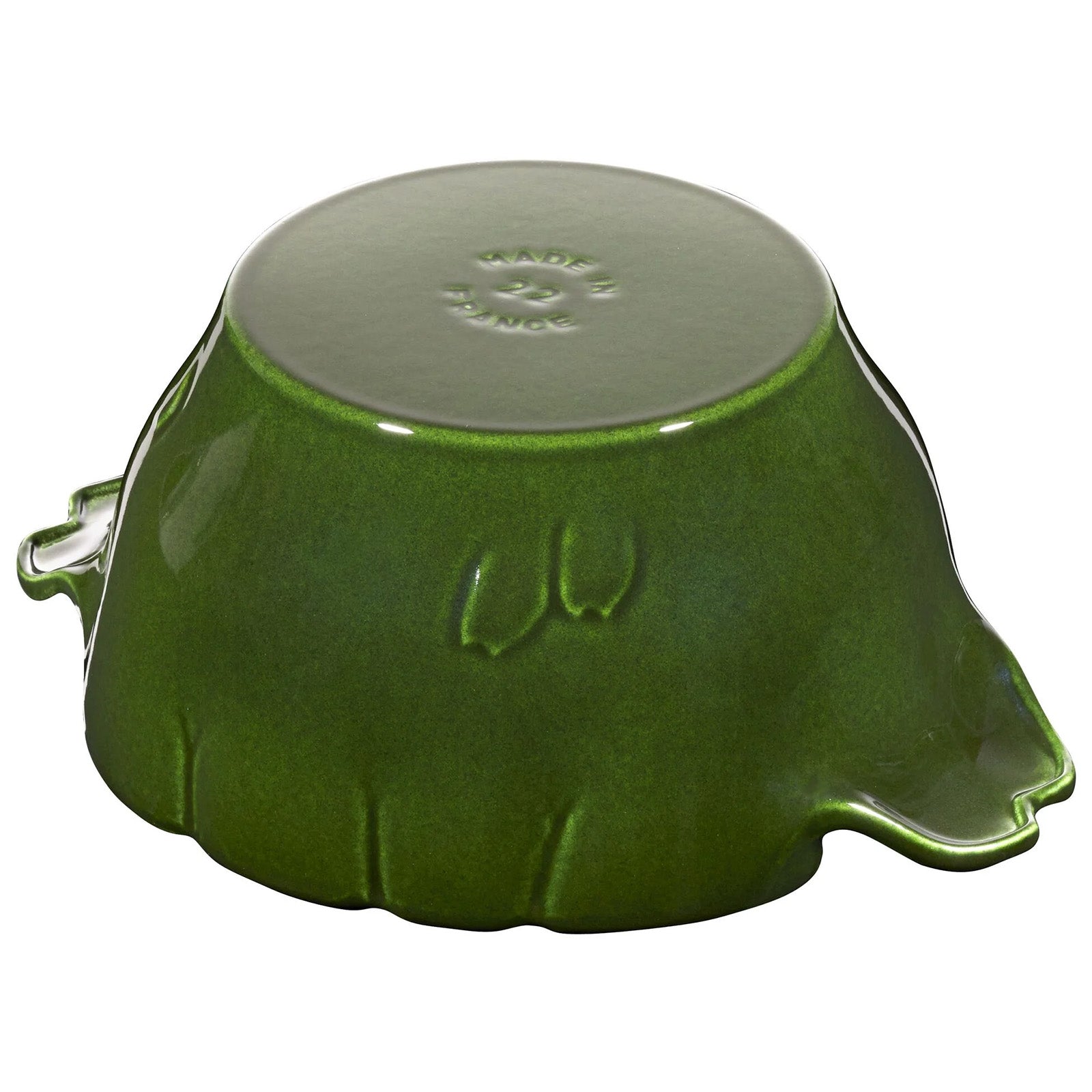 Staub Cast Iron 3-qt Artichoke Cocotte, Basil
