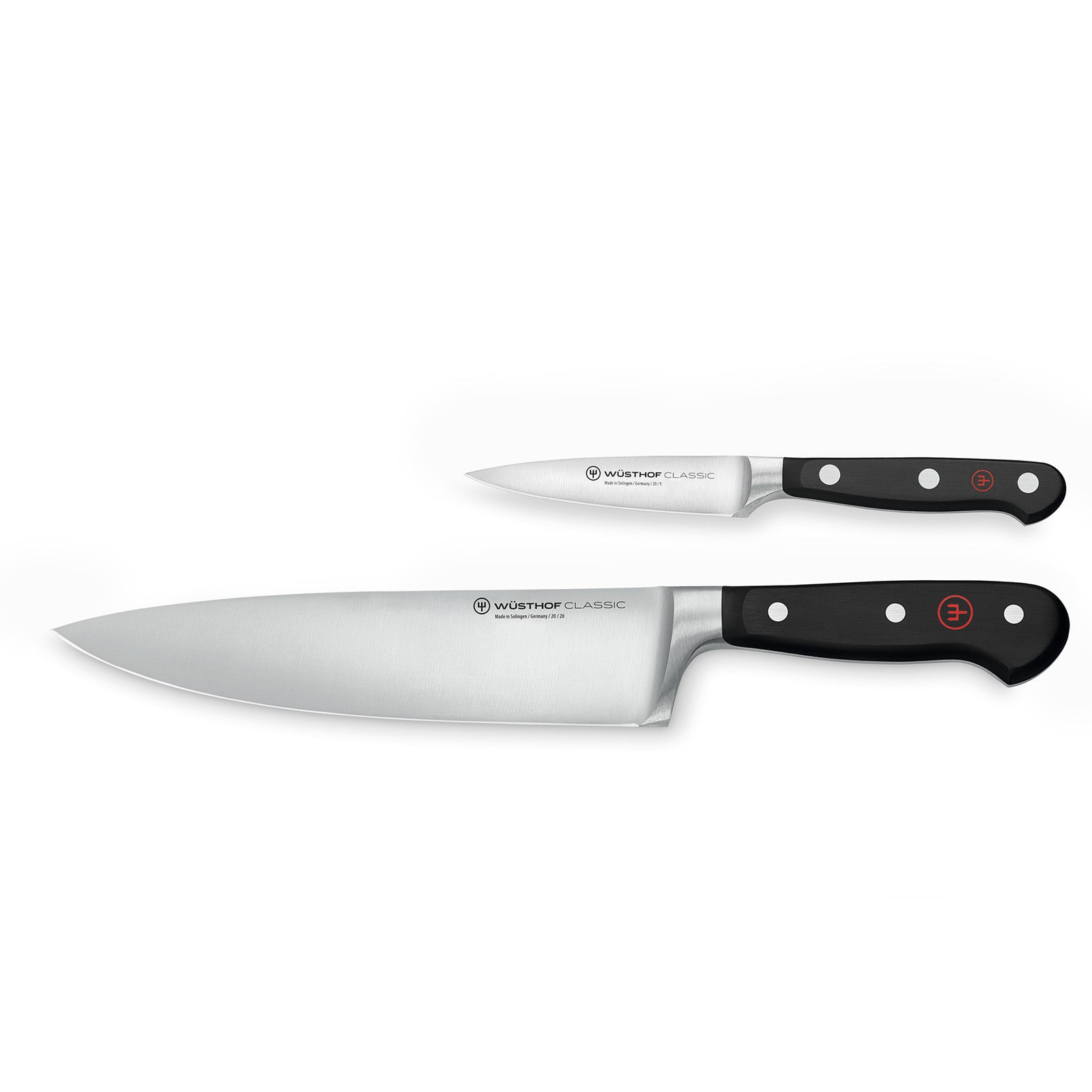 Wusthof Classic Two Piece Starter Set, 8" Chef's Knife & 3.5" Paring Knife