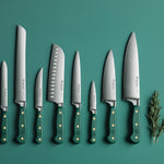 Wusthof Classic Three Piece Knife Set with Chef's Knife, Utility Knife, Paring, Rosemary