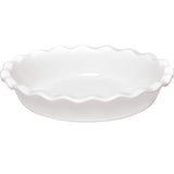 Emile Henry Made in France HR Ceramic 9-inch Pie Dish, Sugar