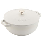 Staub 3.75-qt Essential French Oven, White