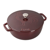 Staub Cast Iron 3.75-qt Essential French Oven Roaster, Grenadine