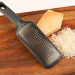 Mobi Handheld Titanium Coated Coarse Wide Grater with Safety Cover for Cheese and Vegetables