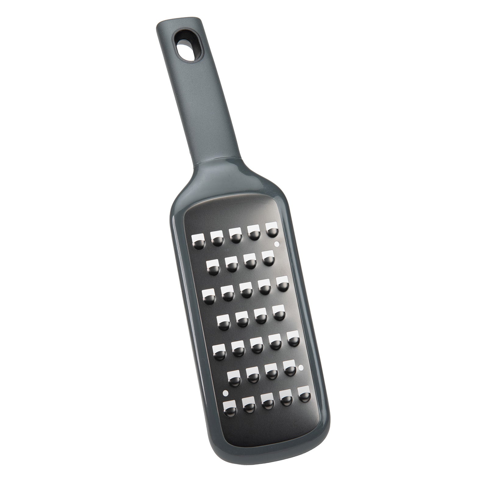 Mobi Handheld Titanium Coated Extra Coarse Wide Grater with Safety Cover for Cheese and Vegetables