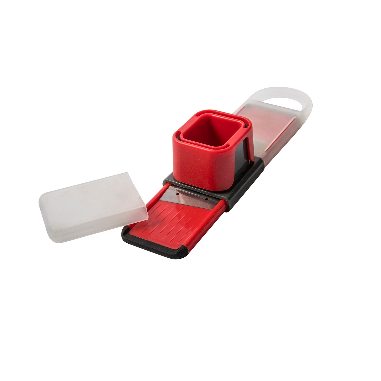 Mobi Garlic Slicer and Grater Large Capacity, Red