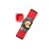 Mobi Garlic Slicer and Grater Large Capacity, Red