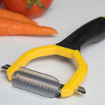 Mobi Julienne Y Peeler for Fruits and Vegetables, Yellow