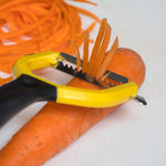 Mobi Julienne Y Peeler for Fruits and Vegetables, Yellow