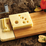 Prodyne Bamboo Cheese Slicer, 12 x 6