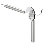 Rosle Stainless Steel Mincing Garlic / Ginger Press with Scraper, 9-inch