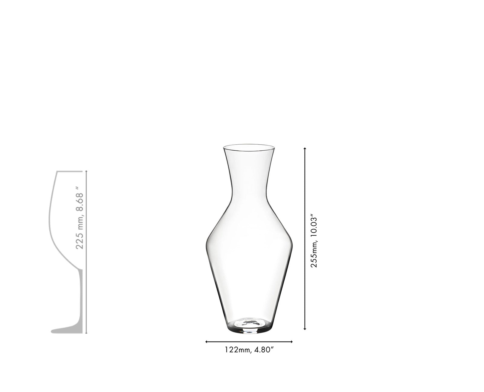 Riedel Veloce Crystal Wine Decanter, 45 ounce Capacity