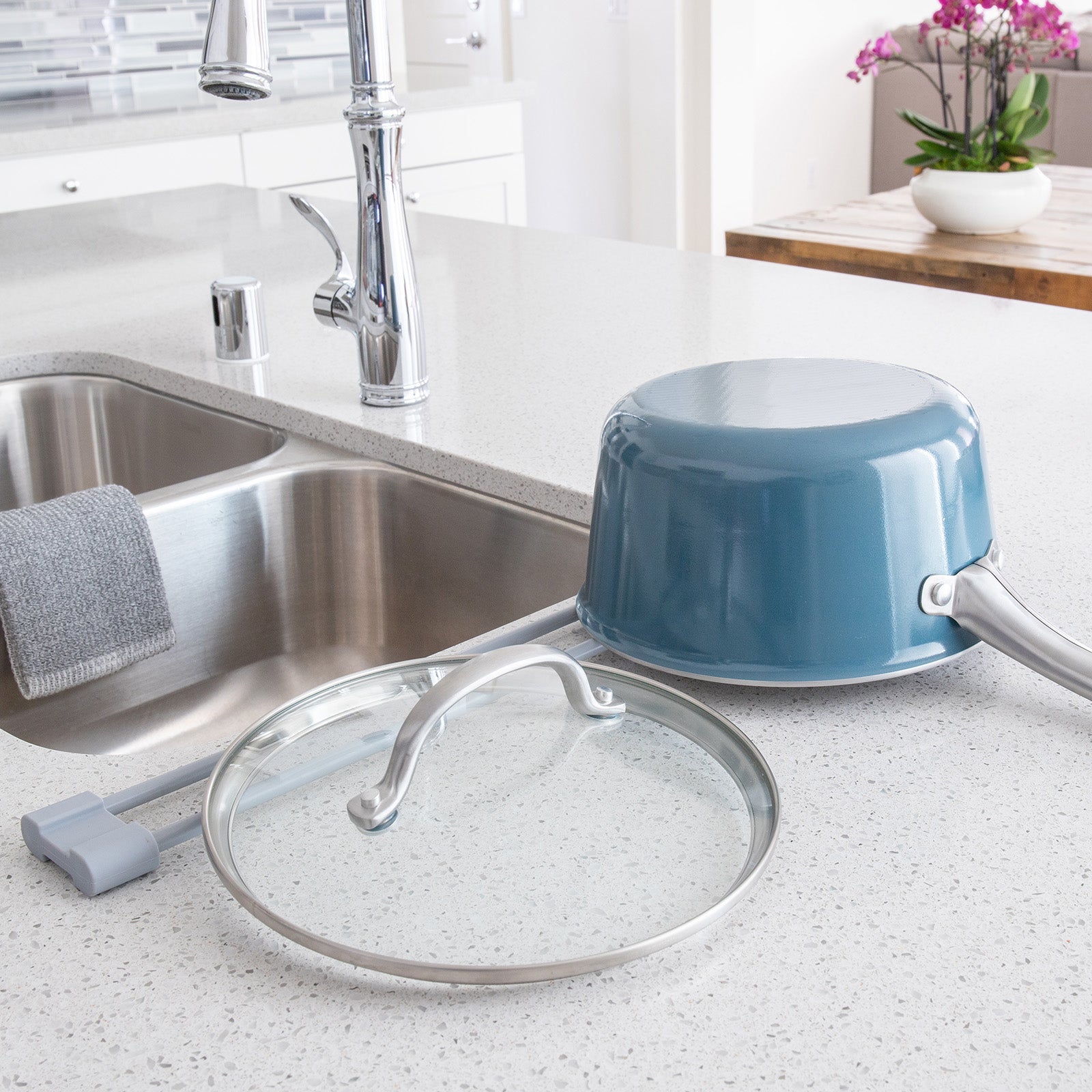 Better Houseware Over the Sink Roll Up Drying Bar