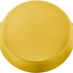 Staub Cast Iron 3.5-qt Braiser with Glass Lid, Citron