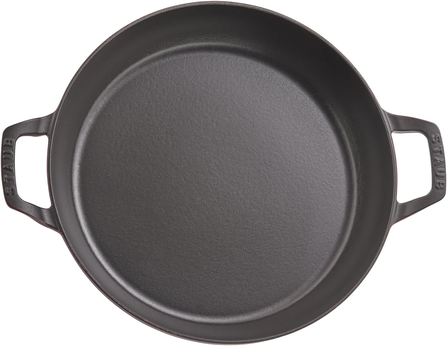 Staub Cast Iron 3.5-qt Braiser with Glass Lid, Grenadine