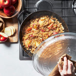 Staub Cast Iron 3.5-qt Braiser with Glass Lid, Grenadine