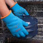 Mobi Cool Touch Heat Resistant Oven Gloves, 1 Pair, Gray