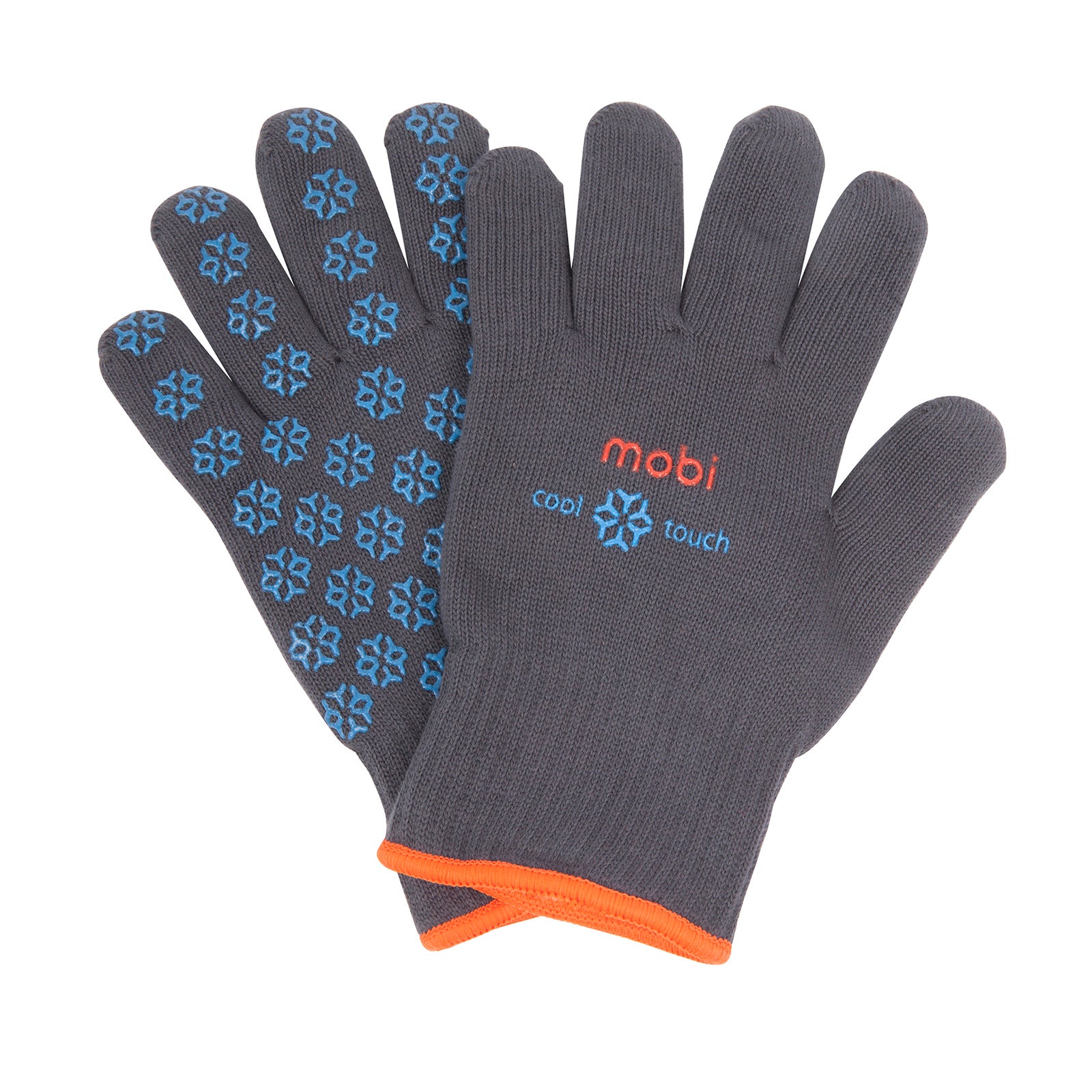 Mobi Cool Touch Heat Resistant Oven Gloves, 1 Pair, Gray