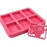 Mobi Silicone Ice Cream Sandwich Maker, Cow