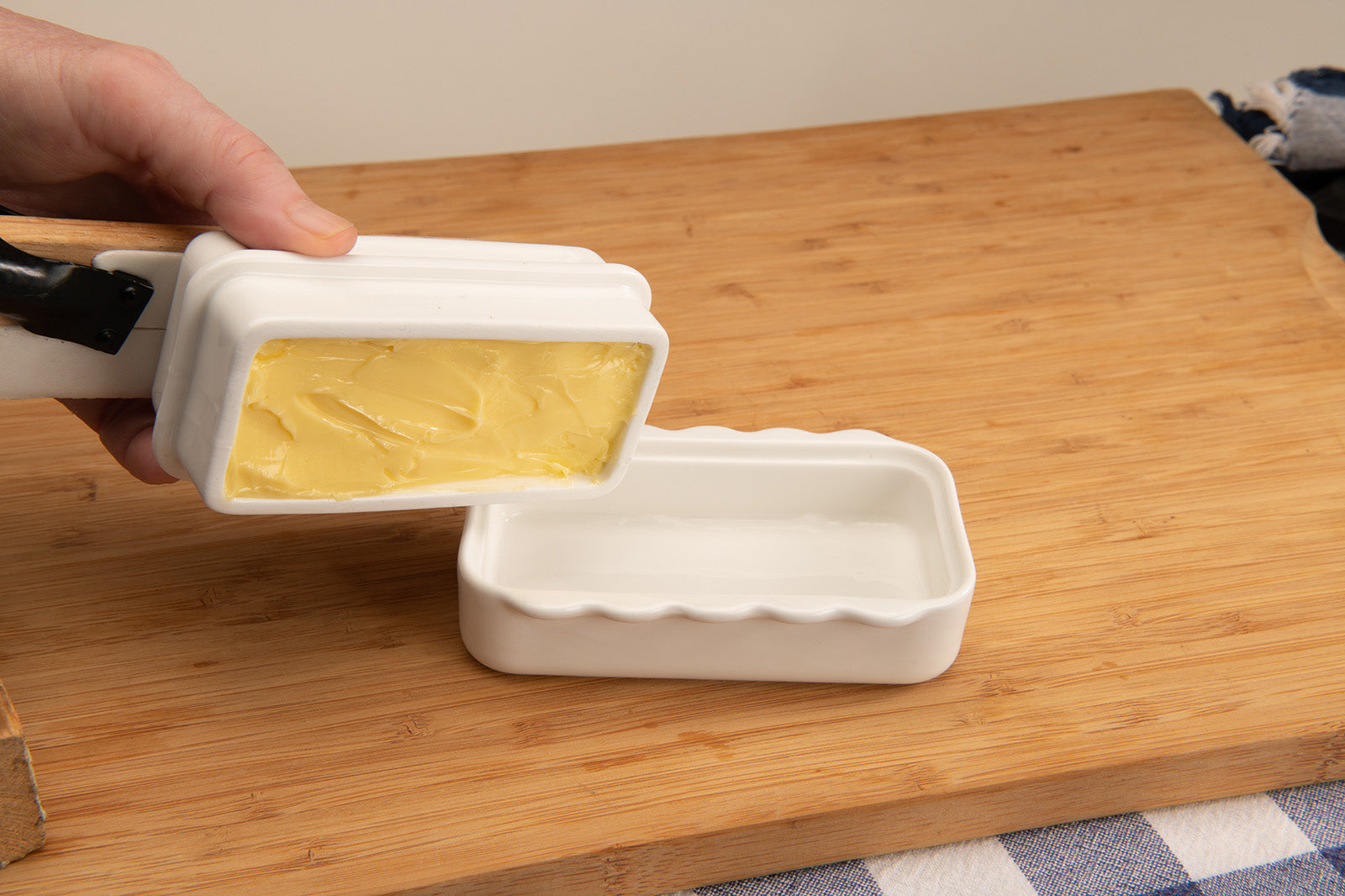 Mobi Soft Butter Buddy Butter Bell for Spreadable Butter Storage