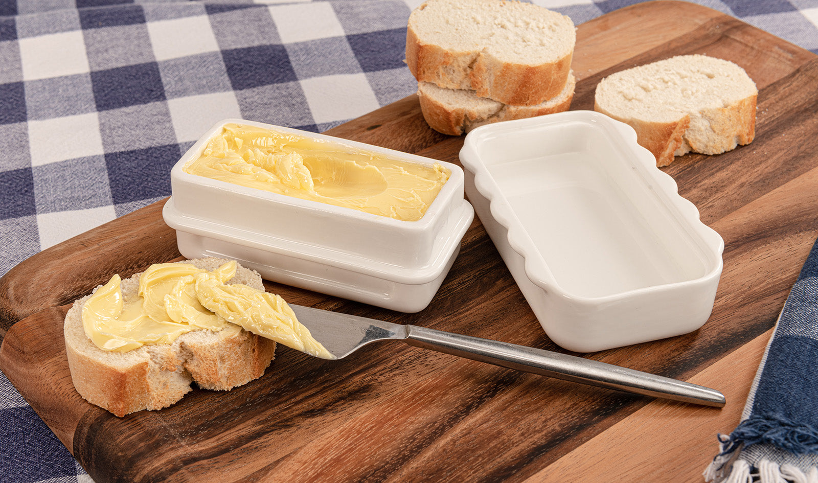 Mobi Soft Butter Buddy Butter Bell for Spreadable Butter Storage