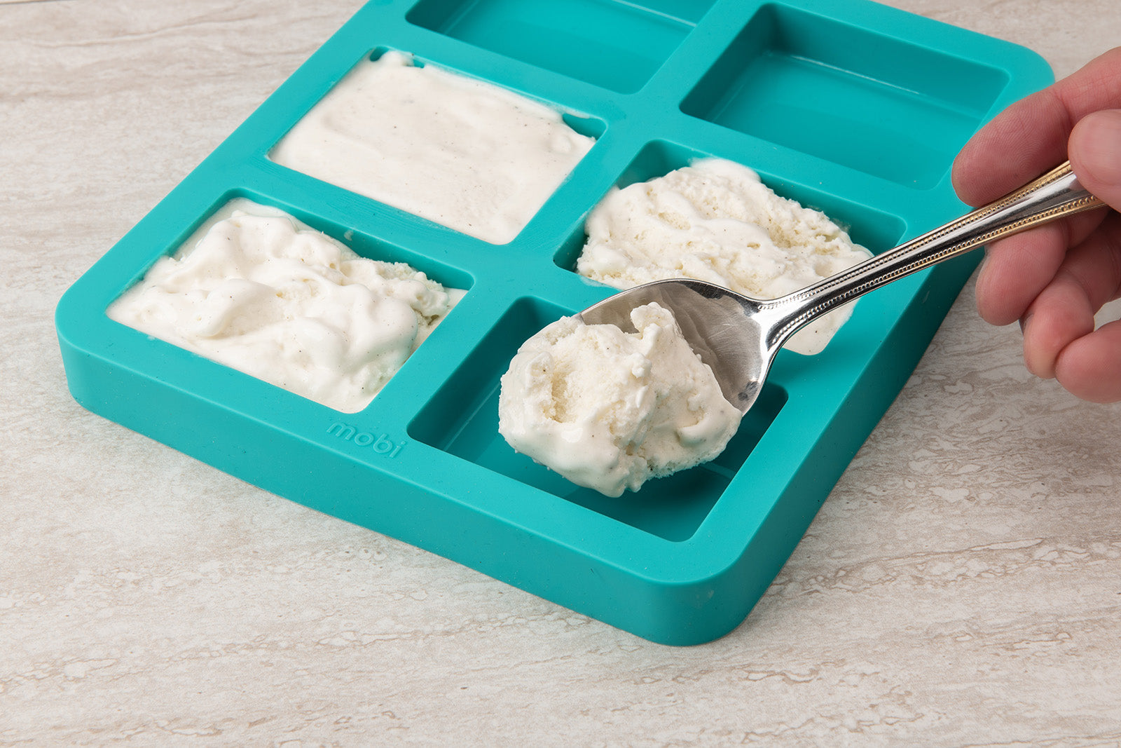 Mobi Silicone Ice Cream Sandwich Maker, Shark