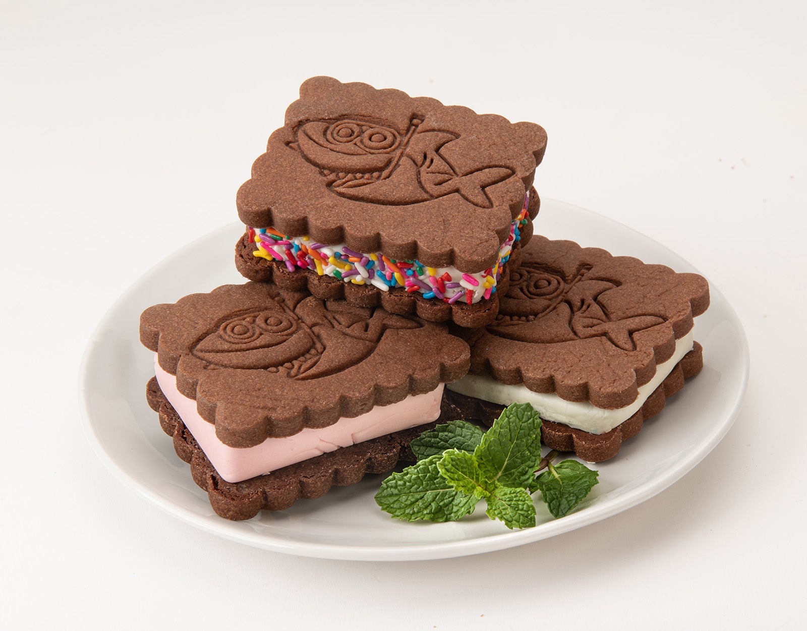 Mobi Silicone Ice Cream Sandwich Maker, Shark