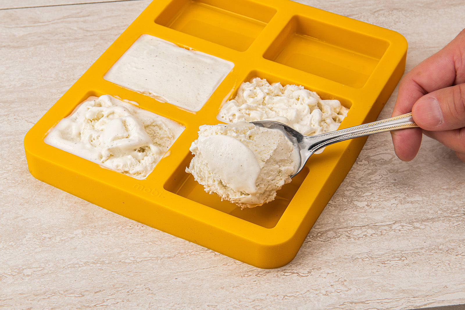 Mobi Silicone Ice Cream Sandwich Maker, T-Rex