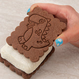 Mobi Silicone Ice Cream Sandwich Maker, T-Rex