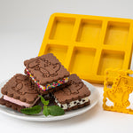 Mobi Silicone Ice Cream Sandwich Maker, T-Rex