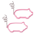 Mobi Little Piggy Silicone Pancake and Egg Molds, set of 2