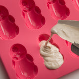 Mobi 12 Pigs in a Blanket Silicone Snack Mold, Little Pigs in Blankets