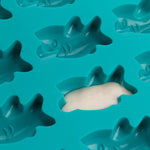 Mobi 12 Pigs in a Blanket Silicone Snack Mold, Shark Bites