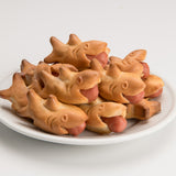 Mobi 12 Pigs in a Blanket Silicone Snack Mold, Shark Bites