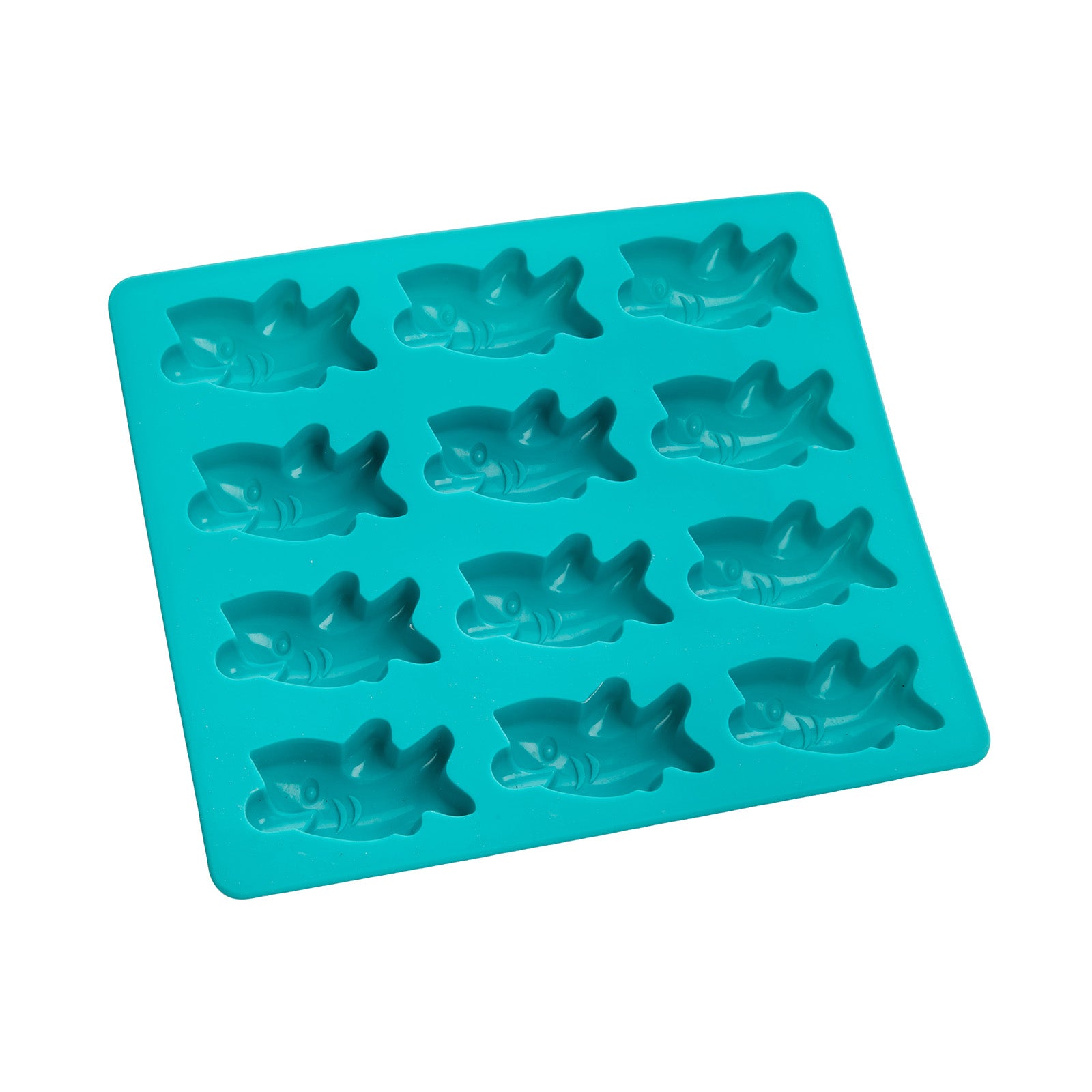Mobi 12 Pigs in a Blanket Silicone Snack Mold, Shark Bites