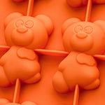 Mobi 12 Pigs in a Blanket Silicone Snack Mold, Bear Butts